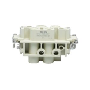Soquete fêmea BTM-HK004/0-F16 de 4 polos mais terra, 80 A, para tomada multipolar BTM-16 da BHS